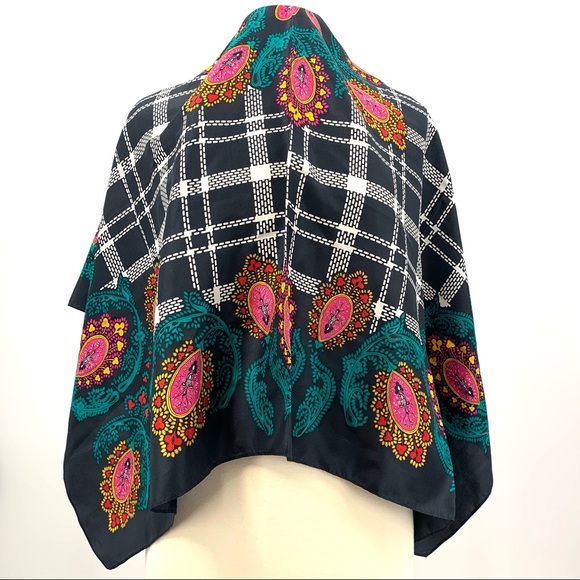 Diane Von Furstenberg Oversized Silk Scarf - Picture 5 of 13